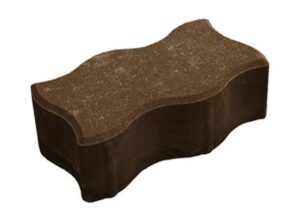 Плитка тротуарная волна корчиневая